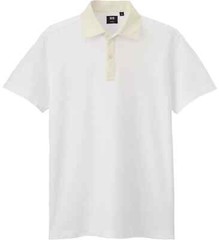 Uniqlo X Theory Men’s Cleric Dry Pique Short Sleeve Polo Shirt White RARE NEW XS