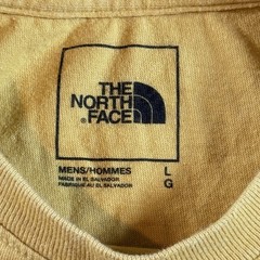 The North Face T-Shirt Mens Size Large Pack Climb & Ski Van Yellow Mustard