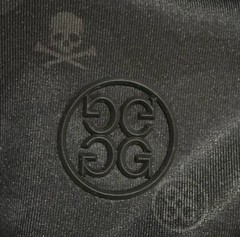 G/Fore Golf Polo Shirt Mens XL Onyx Camo Skull Performance Stretch Black Modern