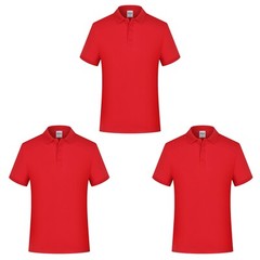 3 Pack Mens Casual Soft Cotton Polo T Shirt Dri-Fit Short Sleeve for Sports Golf