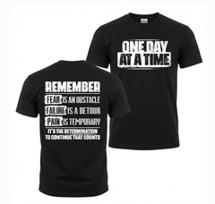 Grunt Style One Day At A Time T-Shirt Men Tactical Patriot Cotton Tee