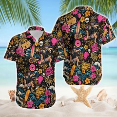 Funny Dungeon Crawler Carl Hawaiian Shirt, Fantasy Novel Aloha Shirt