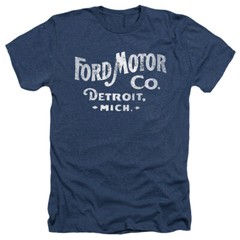 FORD MOTOR CO Licensed Adult Men’s Heather Tee Shirt SM-3XL