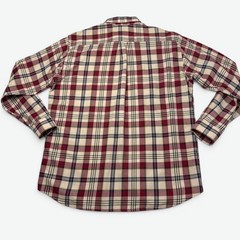 VTG Viyella Button Front Shirt Mens XL Plaid Cotton Wool Traditional Fit