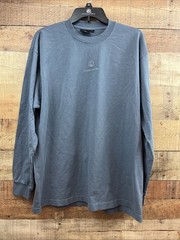 Unknwn Long Sleeved Slate Blue T-Shirt Size Large ￼￼
