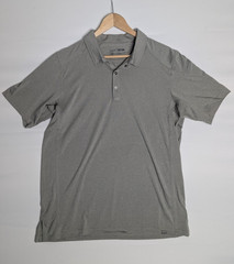 5.11 511 Tactical Shirt Polo Mens Medium Paramount Crest Mortar Heather