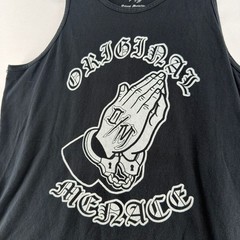 0920 Outcast Mentality Original Menace Praying Hands Tank Top