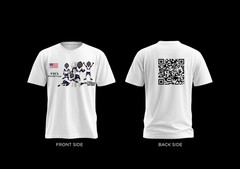 Blunder Bums unisex FIFA USA white graphic t shirts