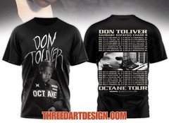 NEW Don Toliver Octane Tour AOP 3D T-Shirt AA11
