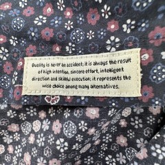 7Diamonds Mens Floral Micro Print Short Sleeve Button Down Shirt Navy SMK-6090 L