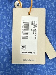 $115 Peter Millar Men’s Toga Party Performance Jersey Polo – Blue -XLarge-New