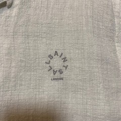 ALLSAINTS Admon Short Sleeve Crepe Shirt XXL Organic Cotton White Camp Relaxed