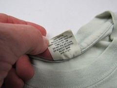 Vtg 80s 90s LL Bean Canoe History Cursive Logo T Shirt USA Sz M Single Stitch