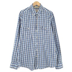 Camel Active Vintage Plaid Button-Up Shirt Long Sleeve Regular Fit XL