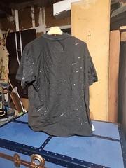 Purple Paint Splatter Tee Size Small