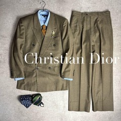 USED EXCELLENT CONDITION CHRISTIAN DIOR DOUBLE-BREASTED SUIT SET (6 PIECES) IN