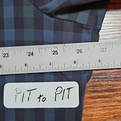 Mizzen+Main Leeward Standard Fit Long Sleeve Gingham Dress Shirt Men’s X-Large