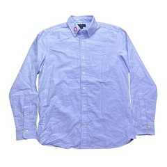 Brooks Brothers Mens Light Blue Cotton Oxford Button Down Shirt Small Preppy