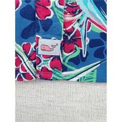 Vineyard Vines Men Tropical Floral leaf Button-Up Murray Shirt slim fit size XXL