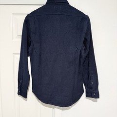 Taylor Stitch Men’s Utility Shirt in Rinsed Indigo Sashiko S / 38 NWT