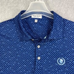 Peter Millar Summer Comfort Polo Shirt Mens XL Century Tahoe Championship Curry