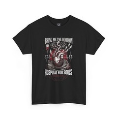 Hospital for Souls heart graphic Teeth| Bring Me The Horizon band shirt