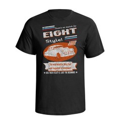 Pontiac Silver Streak 1950 Car T-Shirt – Personalised Name Message Gift Retro