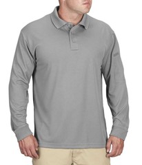Propper® Men’s Long Sleeve Uniform Polo Performance Polyester Ribbed Collar/Cuff