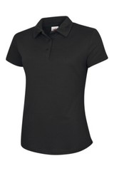 Personalised Custom Ladies Ultra Cool Polo Shirt Your Text Logo Unisex UC126