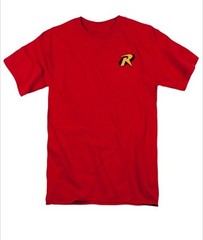 BATMAN ROBIN LOGO Licensed Adult Men’s Graphic Tee Shirt SM-5XL