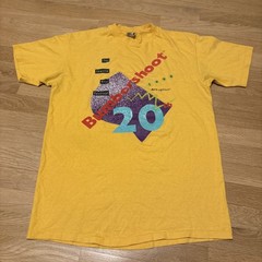 VINTAGE BUMBERSHOOT 1990 Art CONCERT FESTIVAL GRUNGE 90S MENS L Band Music Vtg
