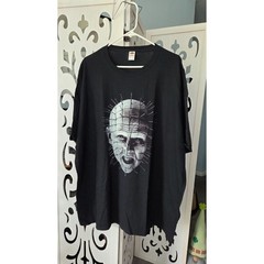 Hellraiser Pinhead Horror Movie Graphic Tee Black 3XL Gothic Horror Shirt nwot