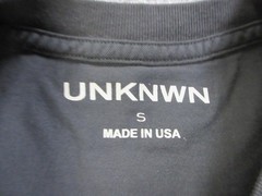 UNKNWN Shirt Mens Small Black World Champs Basketball Graphic Tee Made In USA