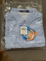 NWT Columbia PFG Bahama II Shirt Mens XL Blue UPF 50 Omni-Shade Fishing FM7047
