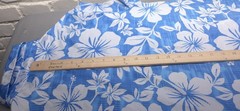 Yatta Golf Polo Shirt Mens M Blue Floral Golf Moisture Wicking Quick Dry Stretch