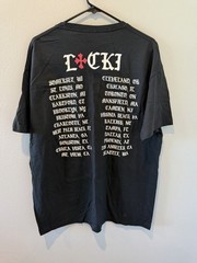 New Lucki Sex Money Drugs Graphic T-Shirt XXL Black Concert Tour Cotton 2X