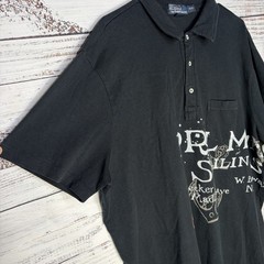 Vintage Polo Ralph Lauren Shirt Nautical Marine Sailing Supply Bleecker XXL 2XL