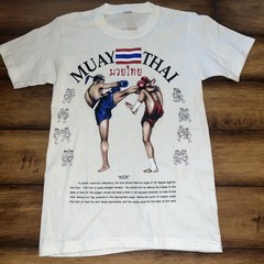 Vintage Muay Thai Kickboxing T Shirt Small