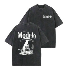 Heavyweight Mens Acid Wash T-Shirt Vintage Streetwear Oversized Drop Shoulder Te