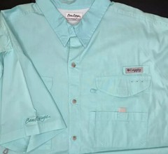 Beau Rivage Shirt 2XL Golf Resort Casino Columbia PFG Vented Shirt Short Sleeve