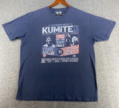 American AF Mens Size XL Bloodsport Jean Claude Van Damme Tshirt See Photos