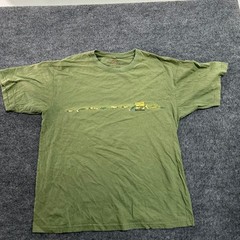 Newport Blue T-Shirt Mens Size XL Green Fishing Lure Graphic Cotton Short Sleeve