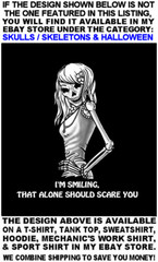 YOU CAN’T BE UGLY AND STUPID, SO PICK ONE Deranged Funny Joker Skeleton T-shirt