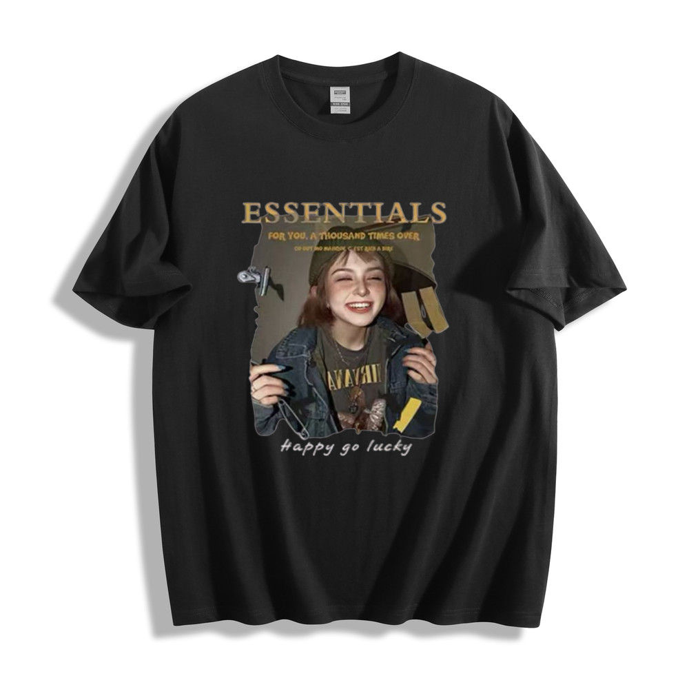 ESSENTIALS Happy Go Lucky Graphic Unisex Tee