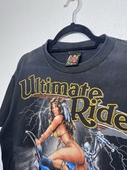 VTG 3D Emblem 1994 Sturgis Black Hills Rally XL T Shirt Ultimate Ride For Men