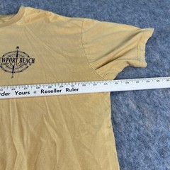 Newport Blue Yellow Graphic T-Shirt Men’s XL