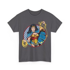 Wonder Woman T-Shirt DC Comics George Perez Art Amazon Retro Vintage-Style Tee