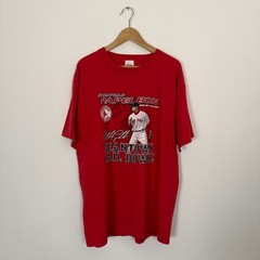 Vintage Y2K MLB Boston Red Sox Jonathan Papelbon Baseball Sports Tee Shirt XL