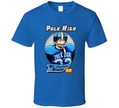 Al Bundy Polk High Four Touchdowns Married With Children Fan T Shirt