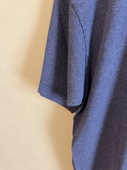 Vintage 90s Brooks Brothers Blank T Shirt Sz L Blue 100% Combed Cotton USA Made